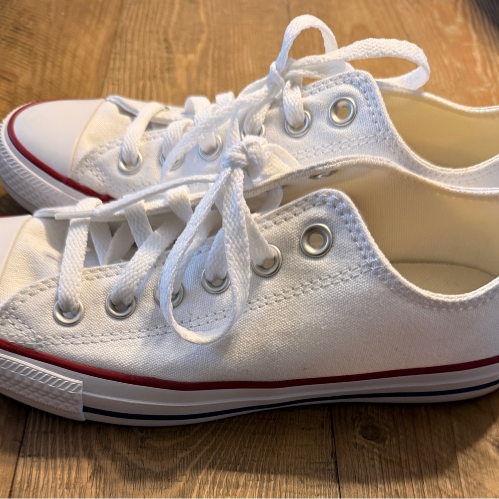 Converse All Stars low top white sneakers - Picture 2 of 6
